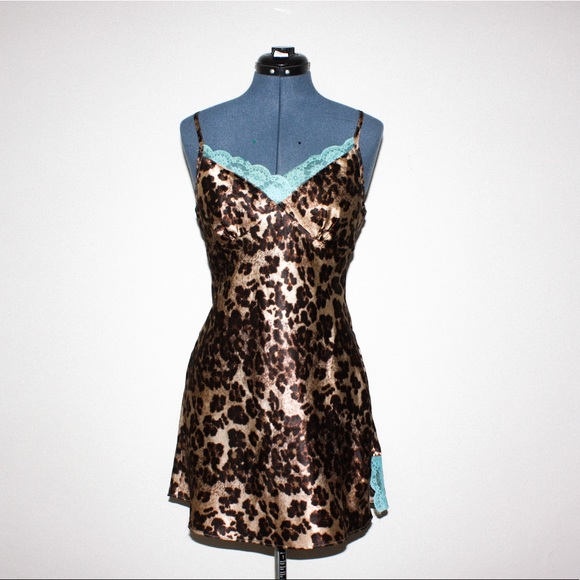 vintage leopard slip dress - Picture 2 of 4